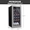 Nutrichef 18Bottles Compressor Wine Cooler Dual-Zo, PKCWCDS185 PKCWCDS185 - alternate 7
